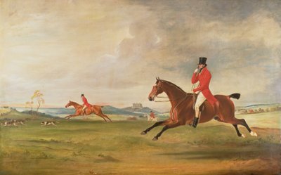 John, 5e Hertog van Rutland, Generaal Lord Charles Manners en Generaal Lord Robert Manners op Jacht door John E. Ferneley